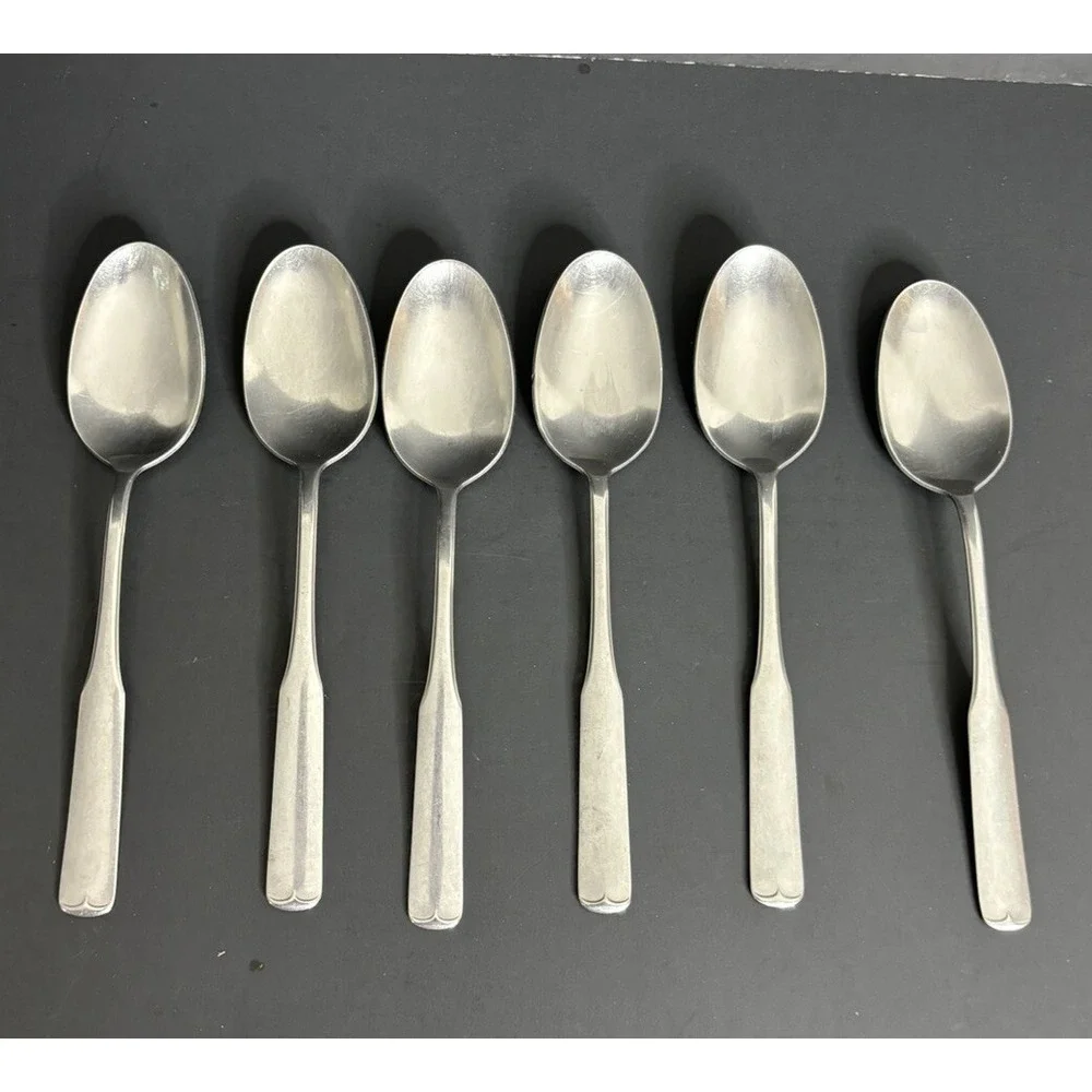 34 International Colonial Scroll Pieces Stainless Mark II Forks Knives Spoons